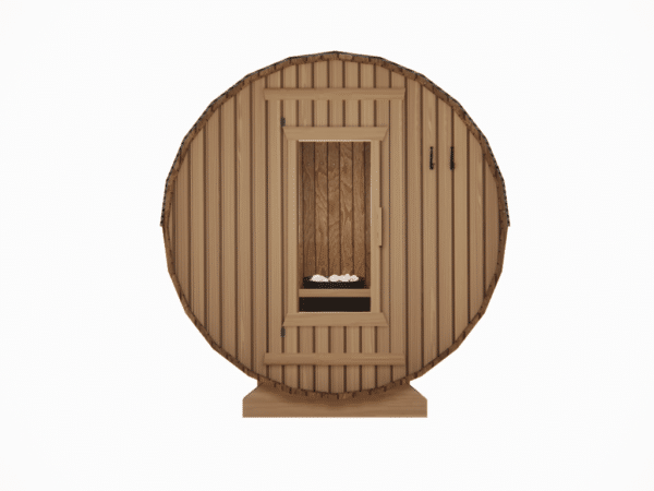 2 Person Cedar Barrel Sauna - 4ft Long - Image 4